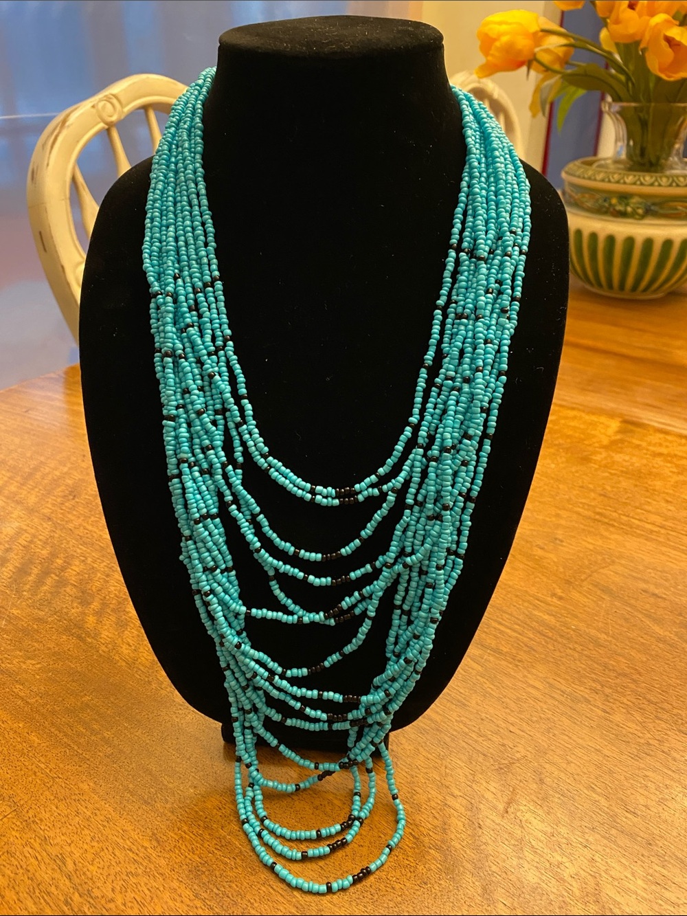Multi-strand Seed Bead Necklace NWT